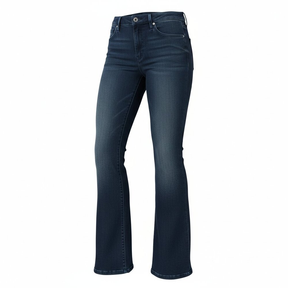 Jessica Simpson Mid Rise Slight Flare Soft Stretch Boot Cut Jeans SIze 26/2 NWT